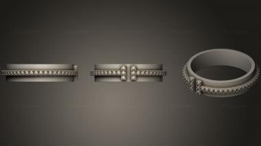 Jewelry rings Ring 71 3d model